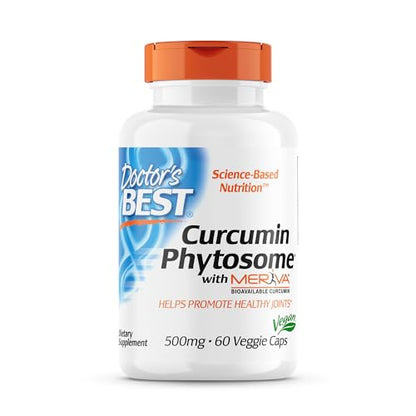 Doctor's Best, Curcumin Phytosome with Meriva, 500 mg, 60 Veggie Caps