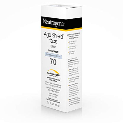 Neutrogena Age Shield Face Sunblock Spf 70-3 oz Cream