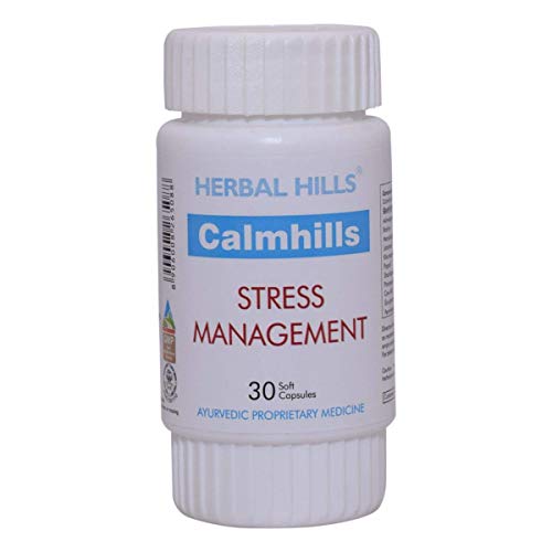 Herbal Hills Calmhills Capsules | 30 Count | For Anxiety Relief, Stress Management