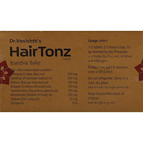 Dr. Vasishth's Hairtonz Tablet -60 Tablets