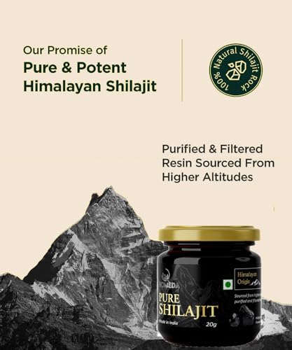 Homeda Pure Himalayan Shilajit Origina Ayurvedic - 20g