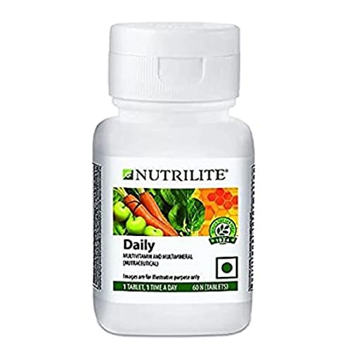 Amway Nutrilite Daily Multivitamin Tablet 60 N Tablets And Multicolor Hair/Head Band-Combo