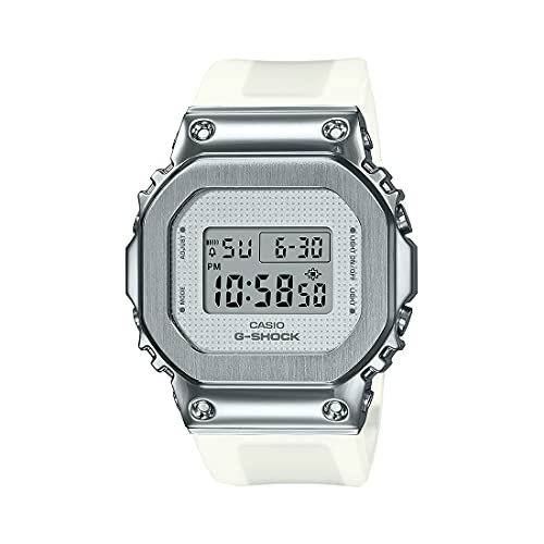 Casio G-Shock for Women Digital White Dial Women's Watch GM-S5600SK-7DR(G1104)