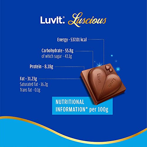 LuvIt. Luscious Love Delights Dark & Milk Chocolate Combo Pack | Homepack | Gift Combo | Pack of 2 - 342g
