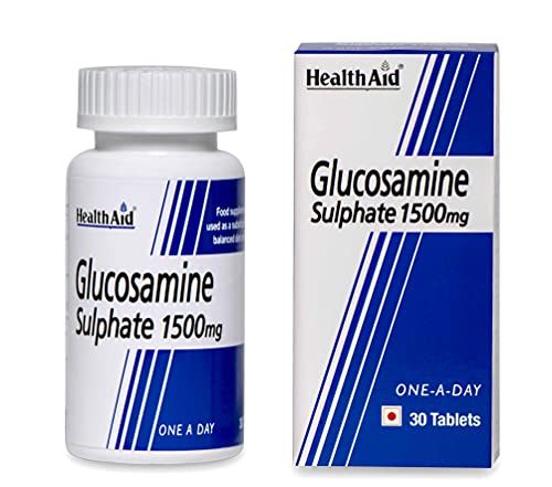 HealthAid Glucosamine Sulphate 1500Mg - 30 Tablets (Non Vegetarian)