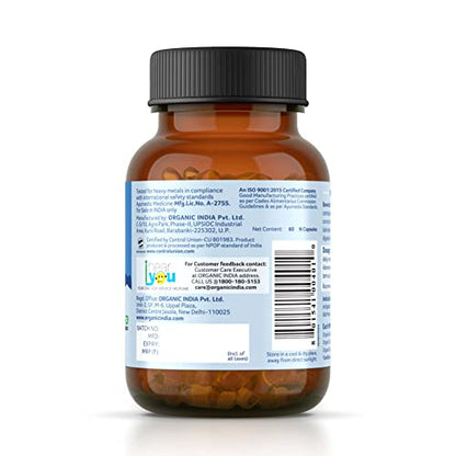 ORGANIC INDIA Bowelcare 60 N Veg Capsules