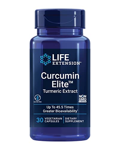 Life Extension Curcumin Elite Turmeric Extract, 30 Veg Caps