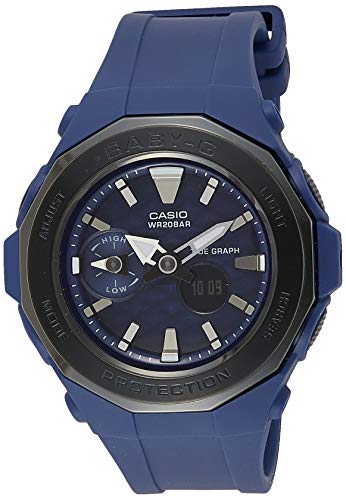 Casio Baby-g Analog-Digital Blue Dial Women's Watch-BGA-225G-2ADR (B194)