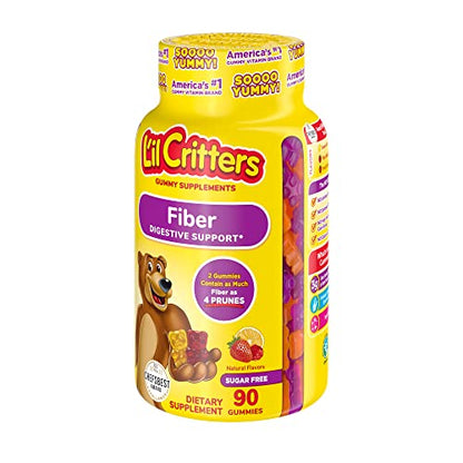 Lil Critters Fiber Gummy Bears - 90 Count