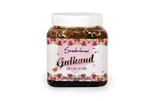 SundarLaxmi® Gulkand, 800 gm (Rose Petals and Mishri) -Jar Pack (Pure and Natural) | Rose Petals Jam