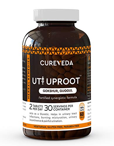 Cureveda Herbal UTI Uproot For Women's Health- 60 Tablets (Urinary Tract Infection)