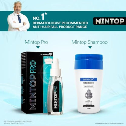 Dr. Reddy's Mintop Pro Hair Serum fortified with Procapil & Redensyl helps reduce hair fall for both Men & women - 75ml