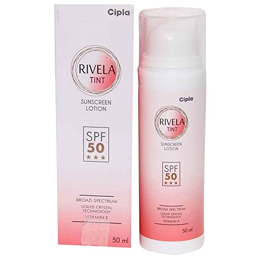 Cipla Rivela Tint Sunscreen Lotion With Velvety Touch SPF 50