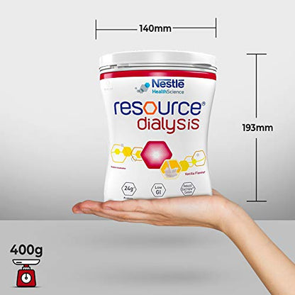 Nestle Resource Dialysis 400g Pet Jar Pack (Vanilla Flavour)