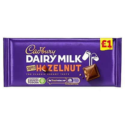 Cadbury Dairy Milk Chopped Nut, 95 g