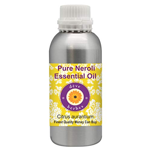 Deve Herbes Pure Neroli Essential Oil (Citrus aurantium) Natural Therapeutic Grade Steam Distilled 1250ml