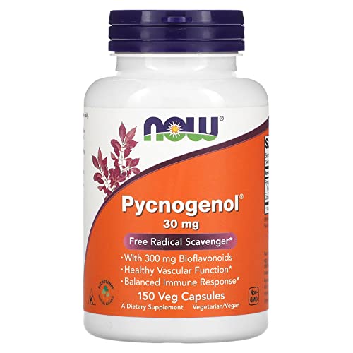 NOW Foods Pycnogenol 30mg, 150 Capsules