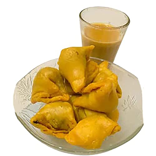 JSR Online Masale wala Samosa 400 GMS, Dry Samosas from Prayagraj Uttar Pradesh | Delicious & Crunchy Mini Samosa | Hygienically Prepared