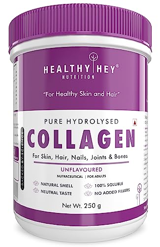 HealthyHey Collagen Powder | Unflavoured - 250 gm