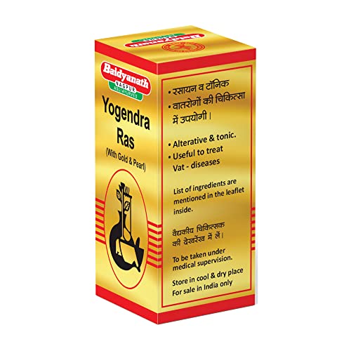 Baidyanath Yogendra Ras with Gold & Pearl - 10 Tablets