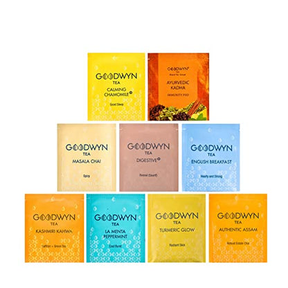 Goodwyn Tea Alluring Chest 90 Tea Bags - A Royal Exotic Wooden Tea Gift Box