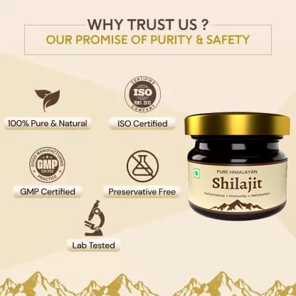 Trivang by Vedrisi Pure Original Himalayan Shilajit/Shilajeet Resin, Liquid 100% Natural Resin 20G Pack