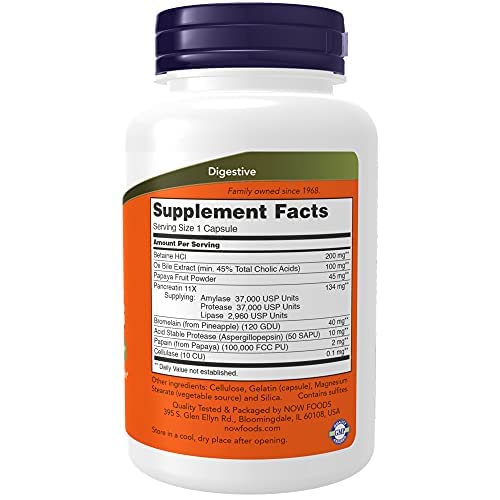 Now Foods, Super Enzymes, 180 Capsules