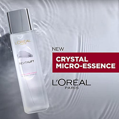 L'Oreal Paris Revitalift Crystal Micro-Essence, Ultra-lightweight facial essence, With Salicylic Acid, For Clear Skin, 65ml