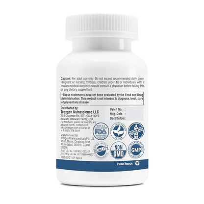 Trexgenics GYMNEMA (Bioactive 75% gymnemic acids) 500mg Sylvestre Glycemic/Sugar, Pancreatic Health Support (60 Vcaps) (1)