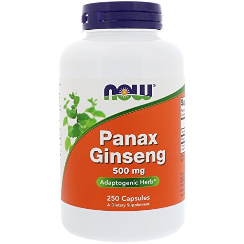 Now Foods Panax Ginseng 500mg - 250 Capsules