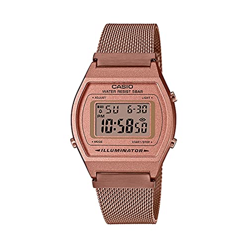 Casio Vintage Digital Rose Gold Dial Unisex B640WMR-5ADF (D216)