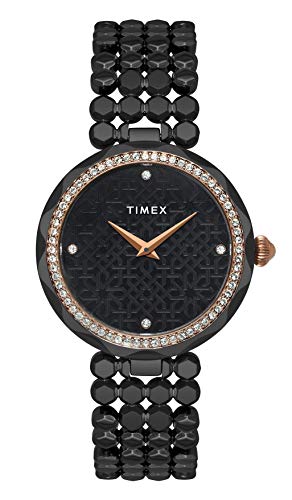 TIMEX Analog Black Dial Women's Watch-TWEL13909