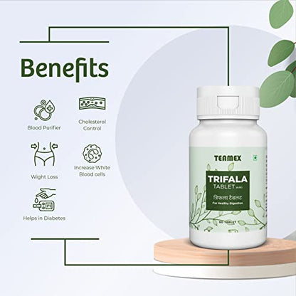 Teamex Triphala Tablet, 60 tablets