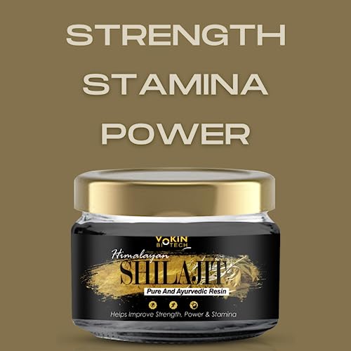 Vokin Biotech Shilajit Resin 20g Helps in Boosts Stamina and Energy | Immunity Booster