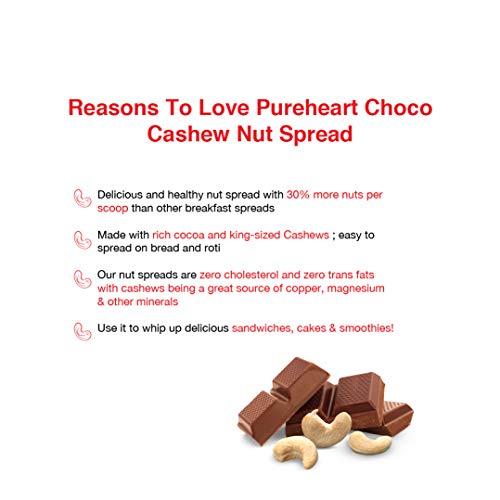 Pureheart Nutspread Choco Cashew , 192 Grams