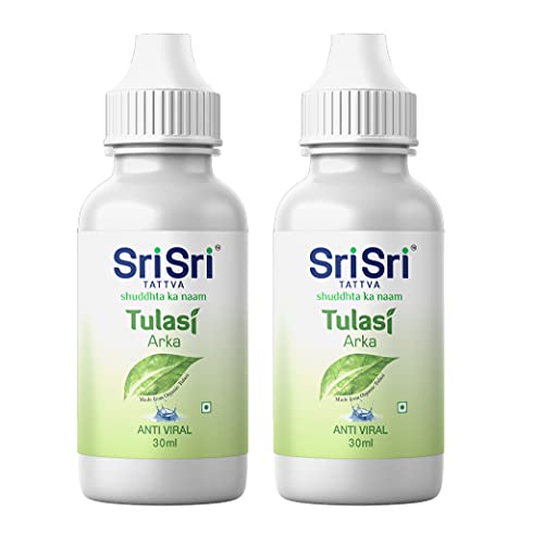 Sri Sri TATTVA shuddhta ka naam Tulasi Arka - Anti-Viral Drop - Natural Immunity Booster For Adults - 30Ml (Pack Of 2)