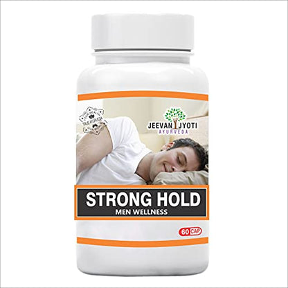 JEEVAN JYOTI AYURVEDA Strong Hold For Men - 60 capsules