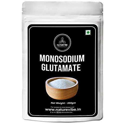 Naturevibe Botanicals Monosodium Glutamate (MSG) - 200g | Ajinomoto | Chinese Salt