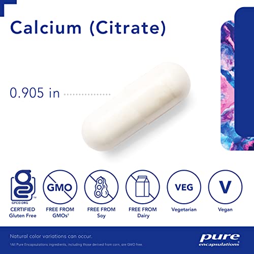 Pure Encapsulations Calcium (Citrate) 180c