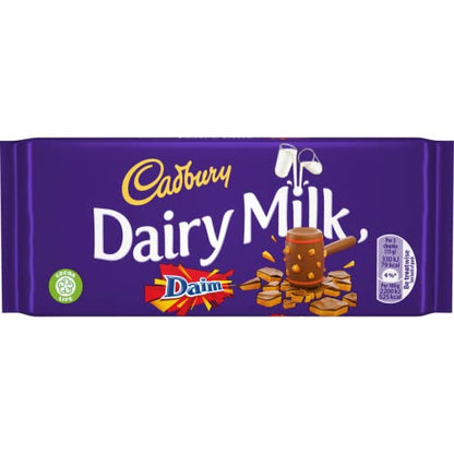 Cadbury Dairy Milk Daim, 120 g