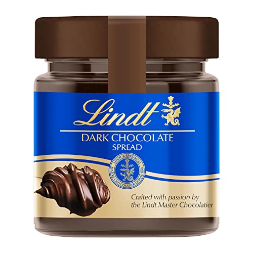Lindt Dark Chocolate Spread, 200 g - Made with Lindt 70% Dark Chocolate and No Palm Oil