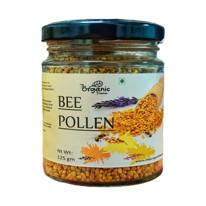 The organic fusion Natural Bee Pollen | 100% Raw Natural Bee Pollen (125 gms)