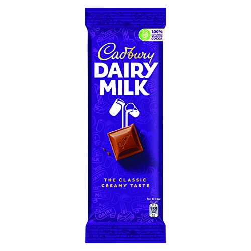 Cadbury Dairy Milk Chocolate, 90 g