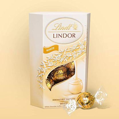 Lindt Lindor - White Chocolate Truffles - 200 Grams