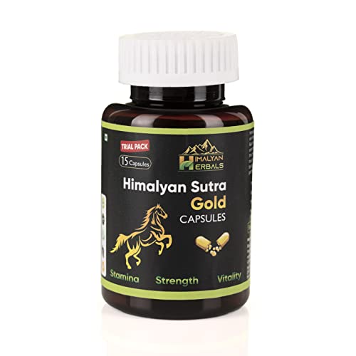 Himalyan Herbals Sutra Gold Capsules for Men | 15 Capsules Pack