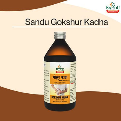 Sandu Gokshur Kadha (Sandu Gokharu Kadha) | Ayurvedic Medicine for Urinary Problems (450 ml)