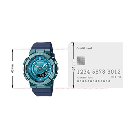 Casio G-Shock Analog-Digital Blue Dial Women GM-S110LB-2ADR (G1316)