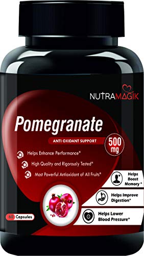 Nutramagik Pomegranate Fruit Extract Rich Anti-oxidants for Healthy Body -60 capsules