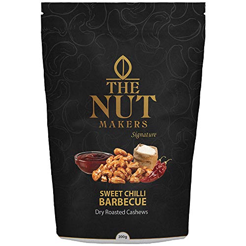 The Nut Makers Sweet Chilli Barbecue Cashews-200gms