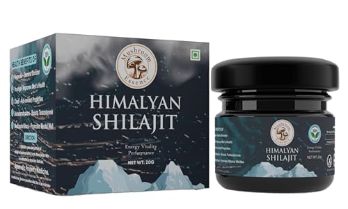 Pure Himalayan Shilajit Resin, Mineral Supplement|20g|for energy and endurance|80% fulvic acid | Shilajit for Men and Women | Ayurvedic formulation|